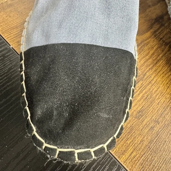 Zara Espadrille Flats Denim - Picture 5 of 9